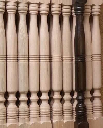staircase balusters lengthened